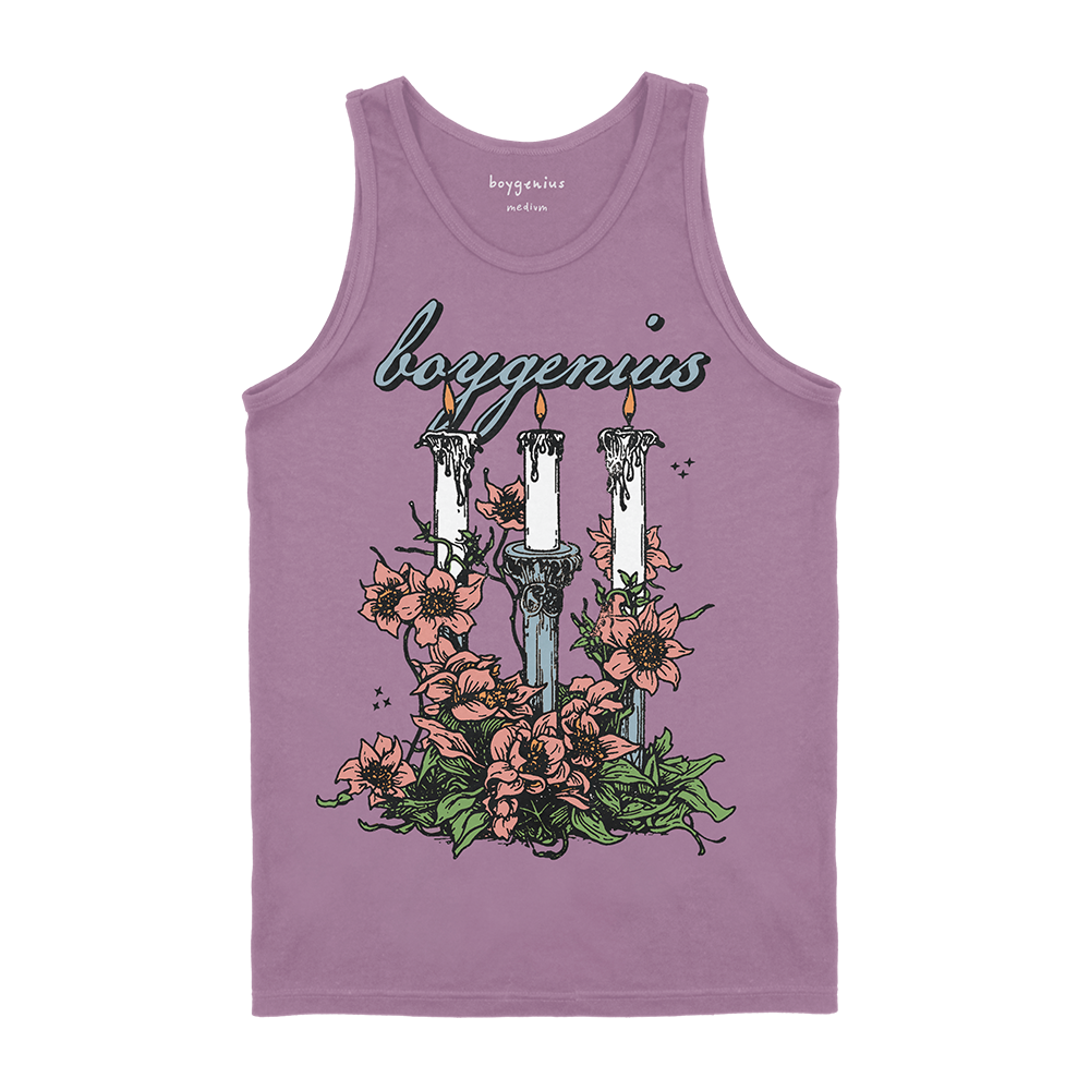 3 Candles Tank Front