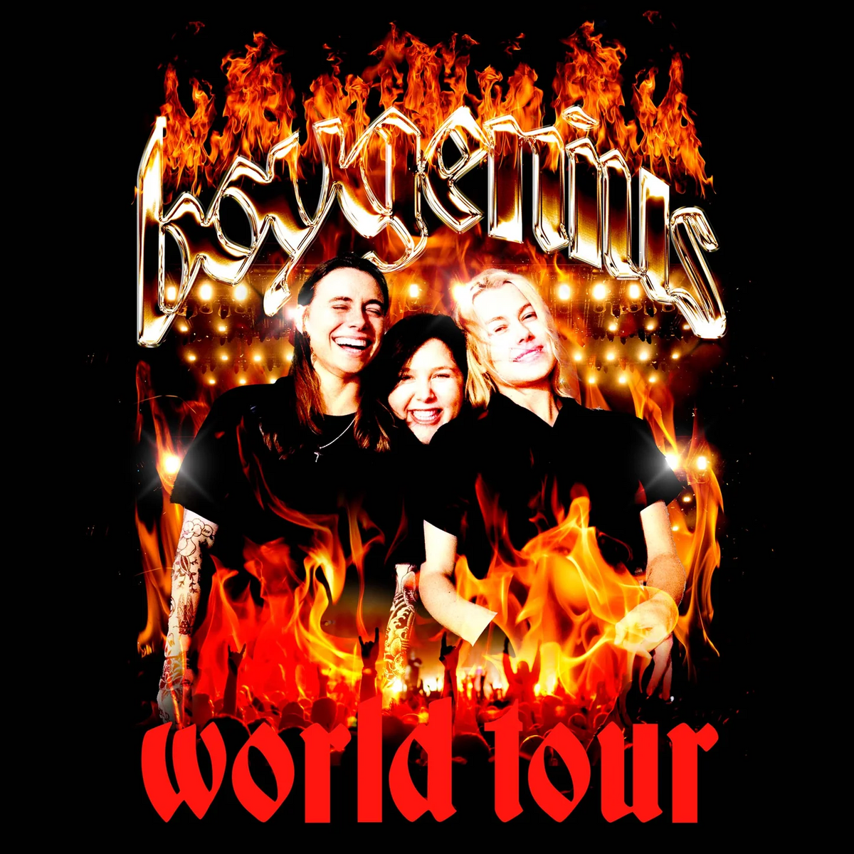 World Tour Tee boygenius Official