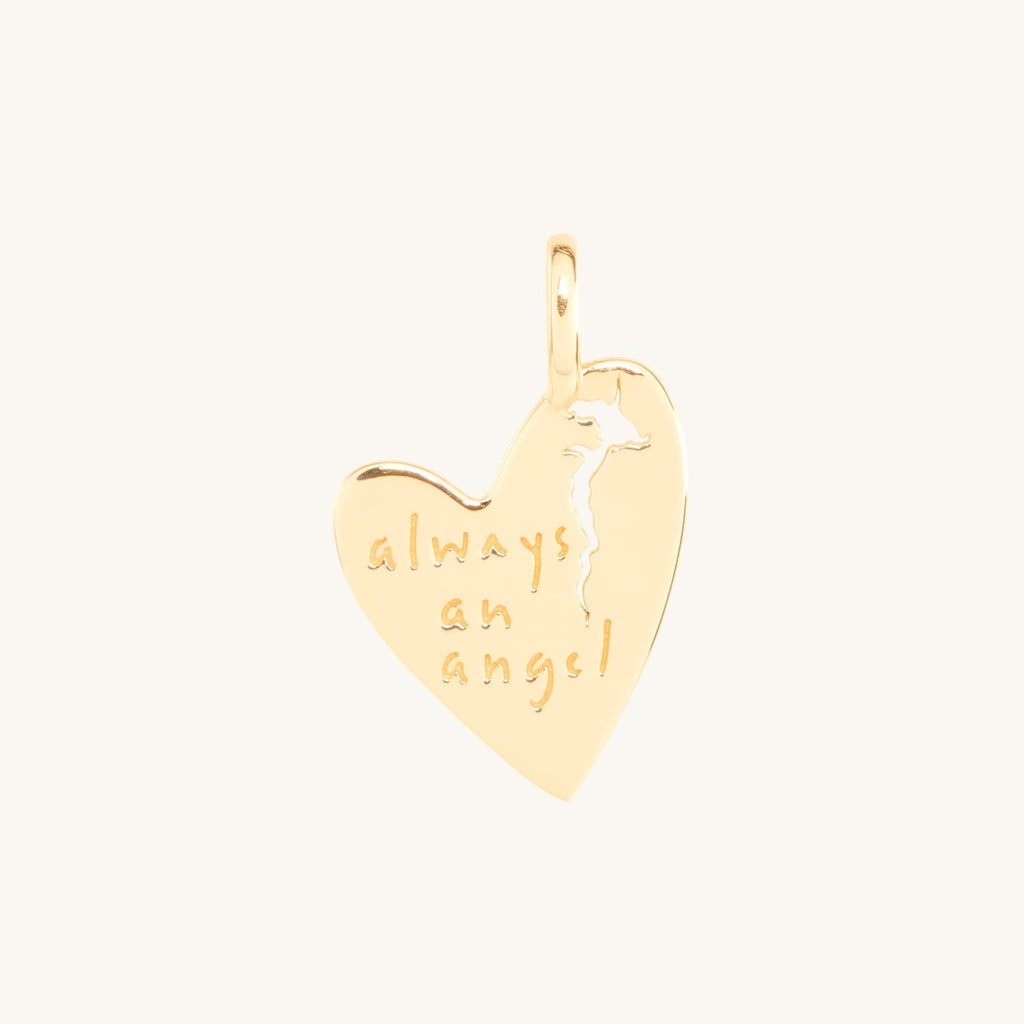 Angel // God Charm, Yellow Gold